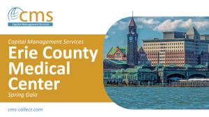 Capital Management Services Sponsors Erie County Medical Center Spring Gala