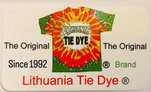 Official Licensor of the Original Lithuania Tie Dye Brand Apparel