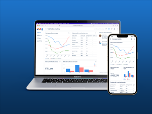 Zing Data's web, iOS, and Android Apps enable asking data questions from anywhere