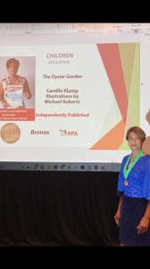 Children’s Author Camille Klump Receives National Recognition For Her Environmental Book For Kids The Oyster Garden