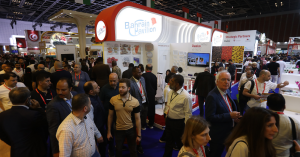 A group of people in a room