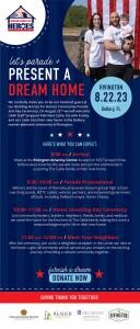 Veteran New Home Ceremony Invitation