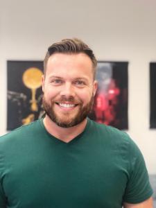 Luke Sherrell, CEO of the Academy of Applied Movement Neurology and Chief Investment Officer of LBS Holdings, at Wellness MBA LLC launch event.