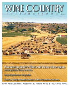 Front cover of Wine Country International (c) Magazine Issue 2023-V2