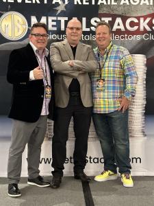 Founders of MetalStacks at 2023 Annual Dealers Conference