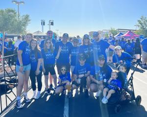 GHC volunteers 2023 Walk for Wishes Event