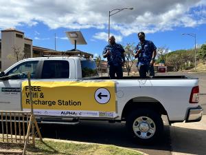 Starlink Deployment on Maui