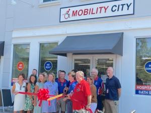 Photo of the Grand Opening Ribbon Cutting at Mobility City of Hilton Head SC
