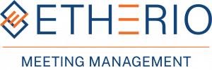 Etherio Logo, Meeting Management