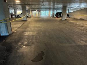 AC Marriott Parking Garage Before Waterproofing