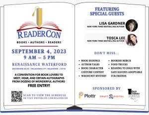 Lisa Gardner, Tosca Lee and 20 Other Authors Will Speak and Sign