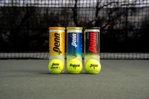 New Penn tennis ball cans