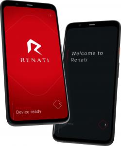 Renati OS Installation Welcome Screen
