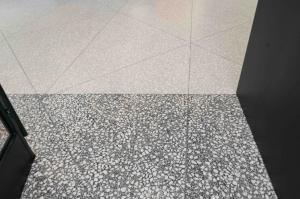 large aggregate terrazzo