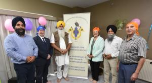 Special guests at European Sikh Organization launch