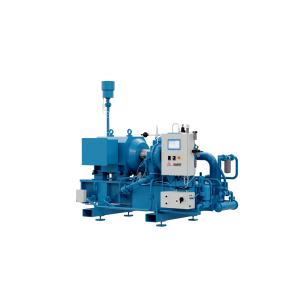 An image of the new P400HPR centrifugal compressor from FS-Elliott