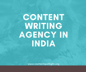 Content Writing agency in India