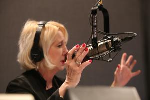 Renee White Fraser - on her radio broadcast