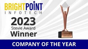 Brightpoint Infotech Win's Stevie Awards for Company of the Year