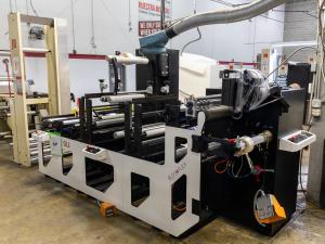 Mark Andy Rotoflex DLI 500 Series Semi-Rotary Die Cutter in DLS' Itasca, IL facility