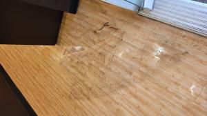 honey colored wood floor cleaning