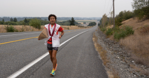 Running 4,000 kilometers in just two months, Wataru reached the U.S. mainland from the Arctic Circle!　