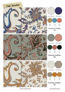 Jacquard fabric simulation