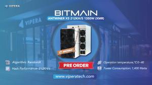 Bitmain Antminer X5 212KH/s 1350W (XMR)