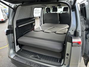 VW ID Buzz Crew cab Kombi Van Bed folded flat