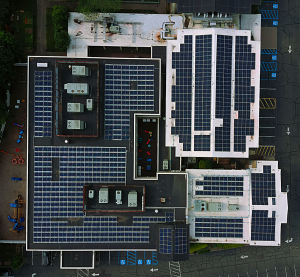 Temple Beth Shalom's 272.7kW Rooftop Solar Energy Arrays
