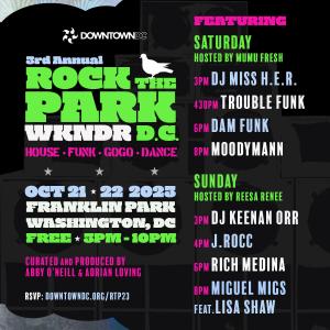 Rock the Park DC 2023 Lineup