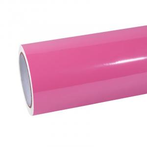 Pink car wrap