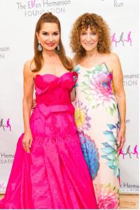 Jean Shafiroff (Gala Chair) with Dr. Julie Ratner (President, Ellen Hermanson Foundation)  (Photo Credit: PMC / Sean Zanni)