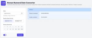Calculator.io Launches the Roman Numeral Date Converter
