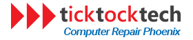 TickTockTech - Computer Repair Phoenix Logo