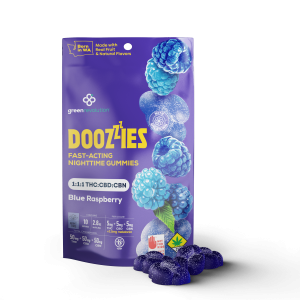 Doozies Melatonin CBN Sleep Edibles Packaging