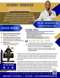 Why Hire Anthony Thornton?
