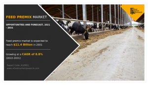 Feed Premix Market to Reach ,999.3 Million by 2031