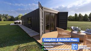 Shipping Container House Plans DIY Engineering Blueprints
