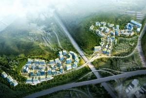 Aerial view of the 2nd Pangyo Techno Valley (Image source: Gyeonggi Housing and Urban Development Corporation website)