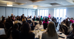Attendees at Women in Leadership