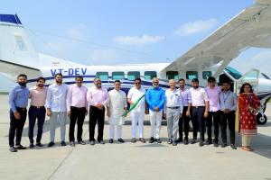 Ventura Air Connect Expands Services with New Aircraft VT-DEV "Dev Vimana"