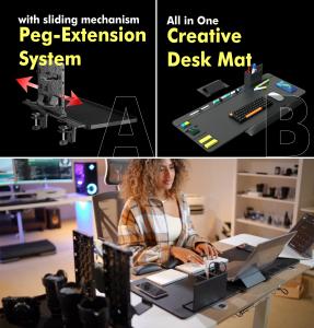 Clean, Creative & Clutter-Free Launching Pad for Productivity