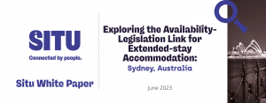 Sydney, Australia| Exploring the Availability-Legislation Link for Extended-stay Accommodation