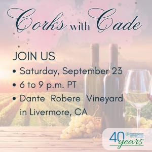 2023 Corks with Cade Event Information