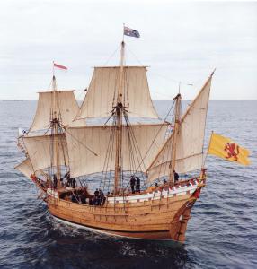 Duyfken sailing ship at Fremantle