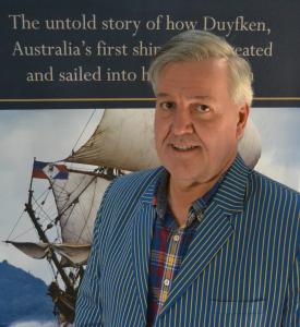 Portrait of Graeme Cocks, the author of the Duyfken Book