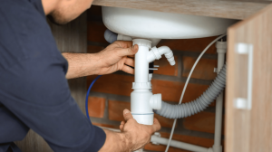 plumber fixing noisy pipes to fix water pressure in murrieta