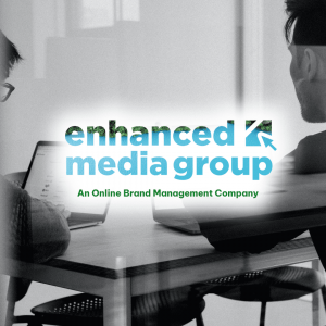 Enhanced Media Group LTD Logo, Helping Businesses
