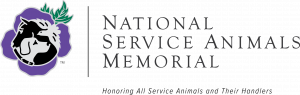 Logo-National Service Animals Memorial